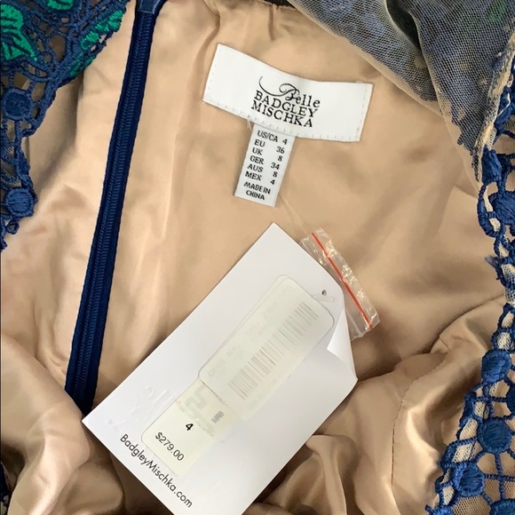 💚NWT Badgley Mischka Deanndra Dress - Picture 7 of 7